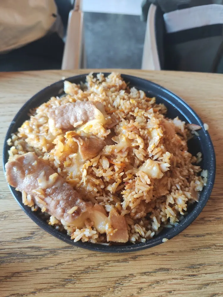 Riz Cantonais Avec Bœuf Au Fromage